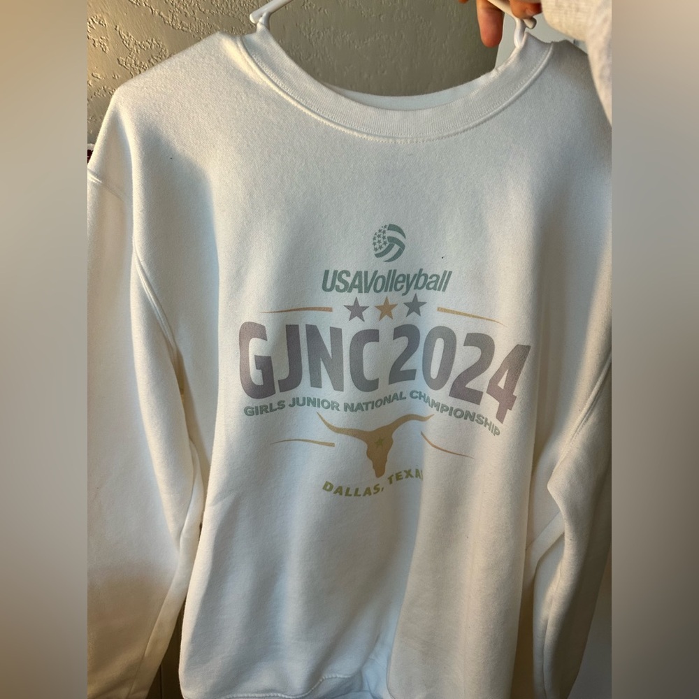 White Crew Neck Sweater